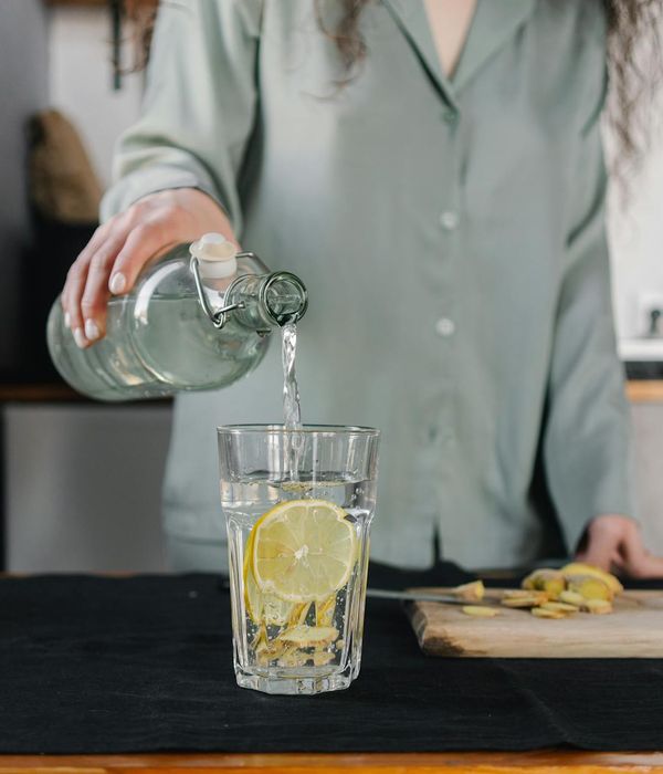Woman feeling refreshed and energetic after a morning exercise routine.